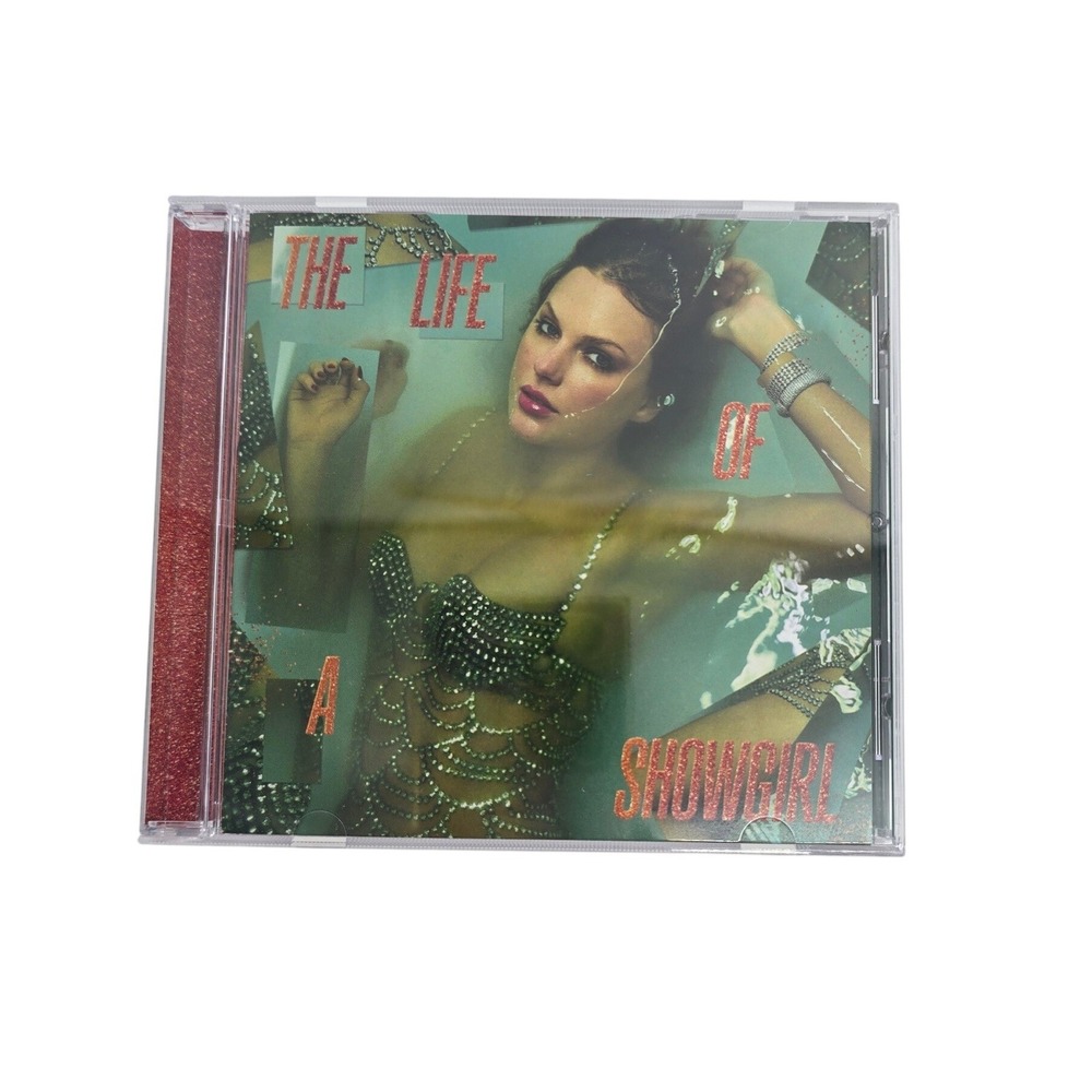 Taylor Swift CD The Life of a Showgirl Pop Album 2025 Republic EUC